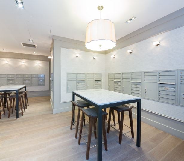 Chastain Park apartments in Buckhead - The Residence Buckhead Atlanta mail room