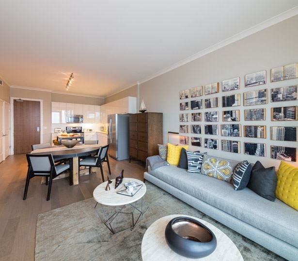 The Residence Buckhead Atlanta apartments for rent in Midtown near Suntrust - open floor plans