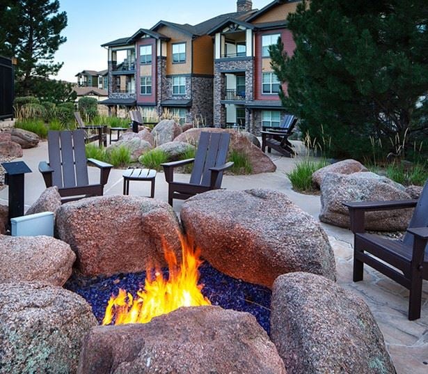 Southlands apartments & townhomes - The Sanctuary At Tallyn's Reach Two cozy outdoor fire pits