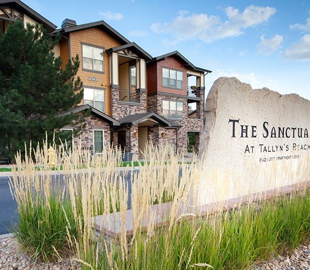 The Sanctuary at Tallyns Reach Apartments in Aurora, CO - Exterior
