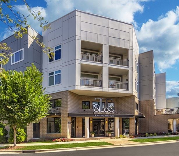 Dilworth apartments near PwC - Silos South End - Clubhouse Exterior