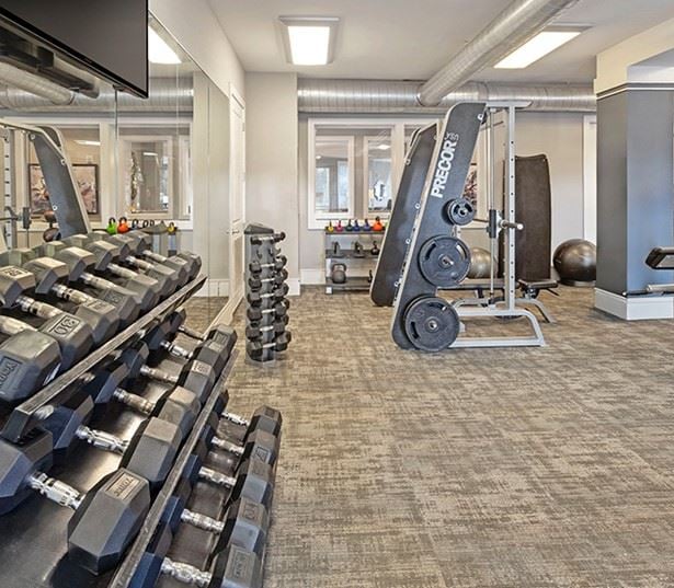 LoSo apartments near Novant Medical Center - Silos South End - fitness center