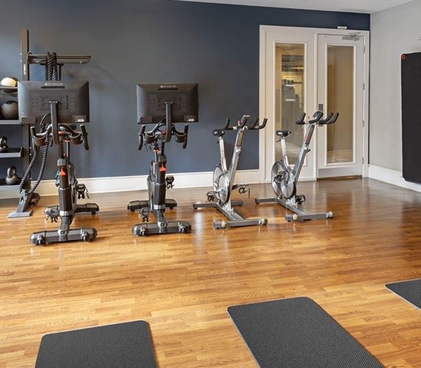 Apartments near Carolinas Medical Center - Silos South End - Spin and yoga room