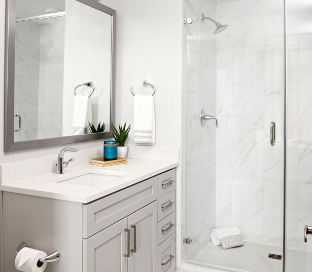 SkyHouse Nashville walk-in showers Nashville TN - apartment complexes nashville