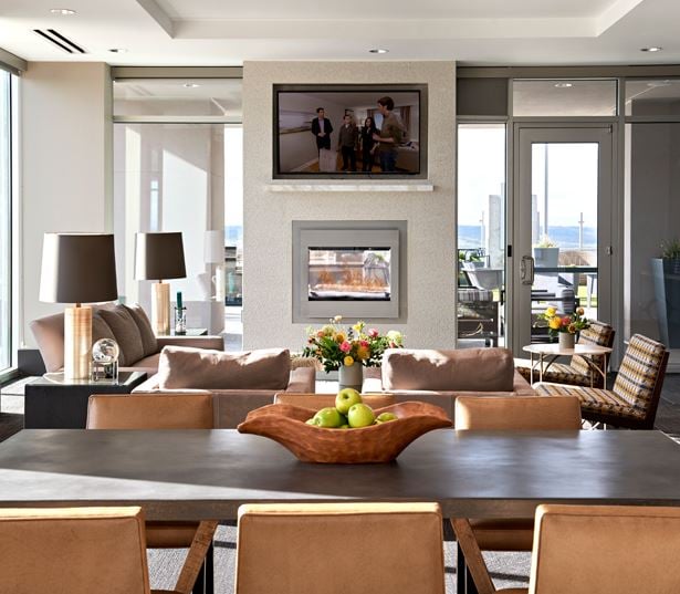 music row apartments - SkyHouse Nashville Apartments SkyLounge