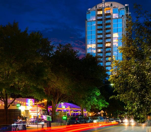 Lady Bird Lake apartments for rent - SkyHouse Austin views of Lady Bird Lake