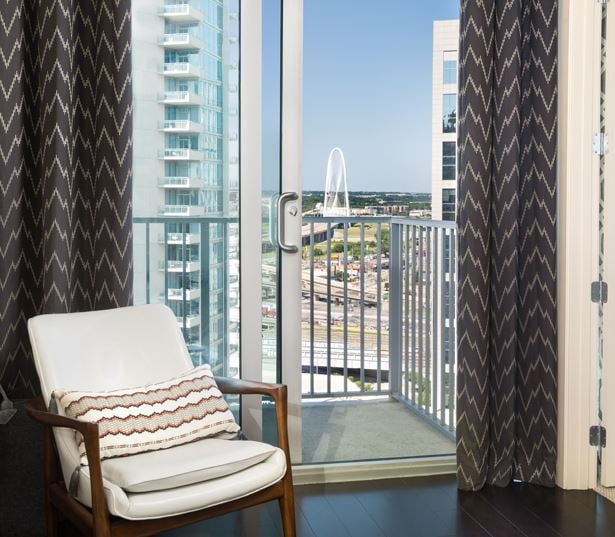SkyHouse Dallas - Balcony - High Rise Apartments Uptown Dallas