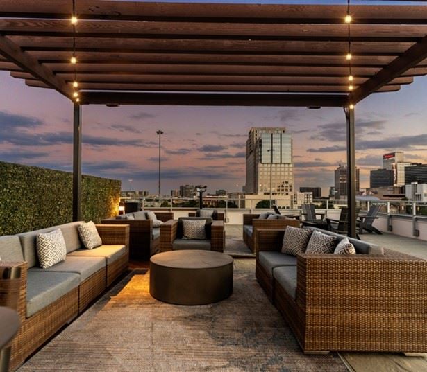 Uptown Dallas Apartments - Stella Apartments - Rooftop
