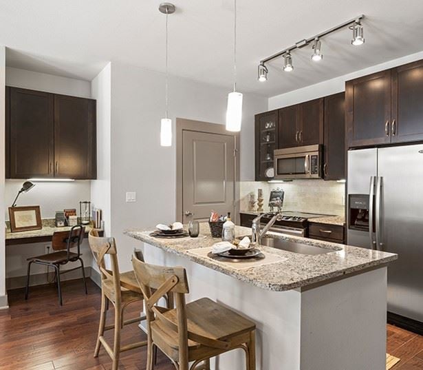 StoneLedge Apartments - Built-in desks in select apartment homes - Grapevine Lake Apartments