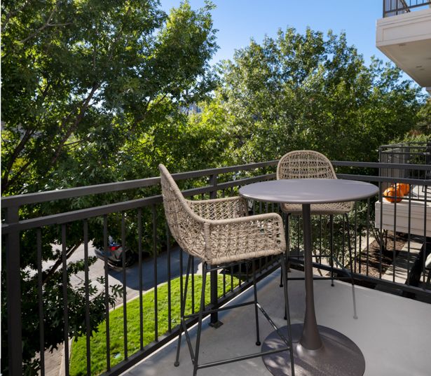 Strata Apartments - hand-scraped hardwood floors - Apartments in Knox-Henderson Dallas