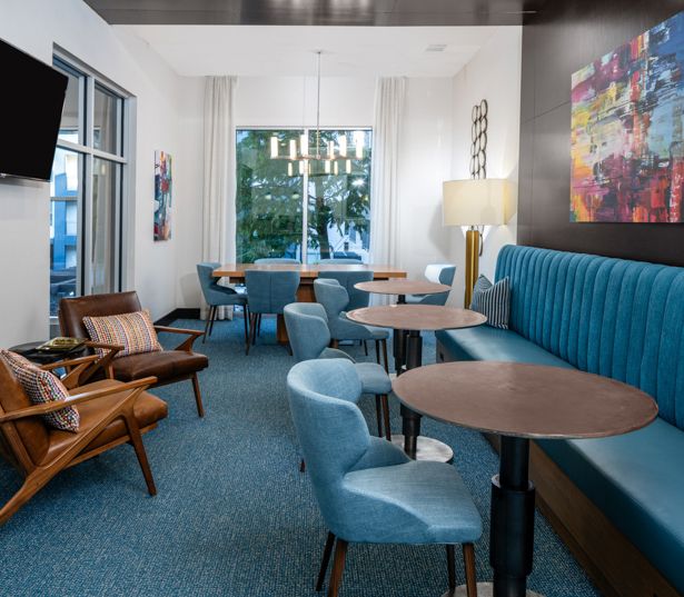 Strata Apartments - Wi-Fi café and coffee lounge - Fitzhugh Apartments - Dallas, TX