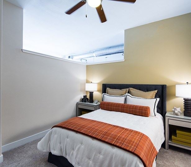 Capitol Hill apartments in Denver - The Boulevard Apartments Spacious loft style bedrooms
