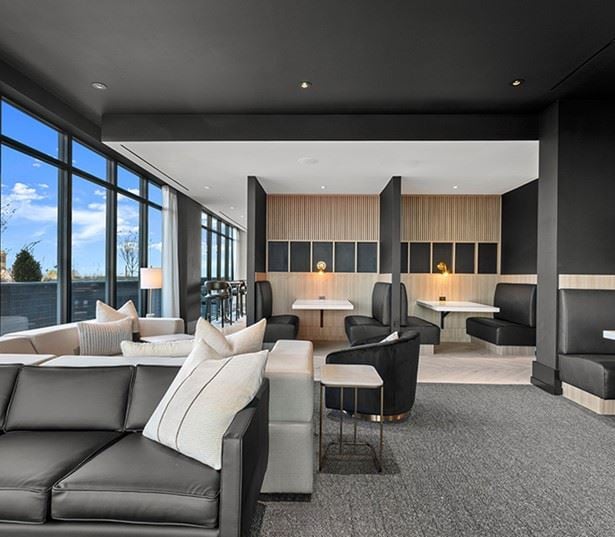 The Camille Apartments in Chevy Chase - Co-working Lounge