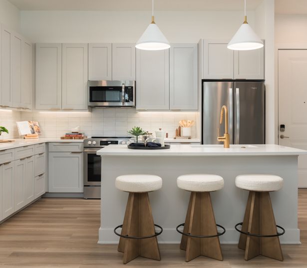 1 Bedroom Apartments in Tampa, FL - The Residence Peninsula - kitchen