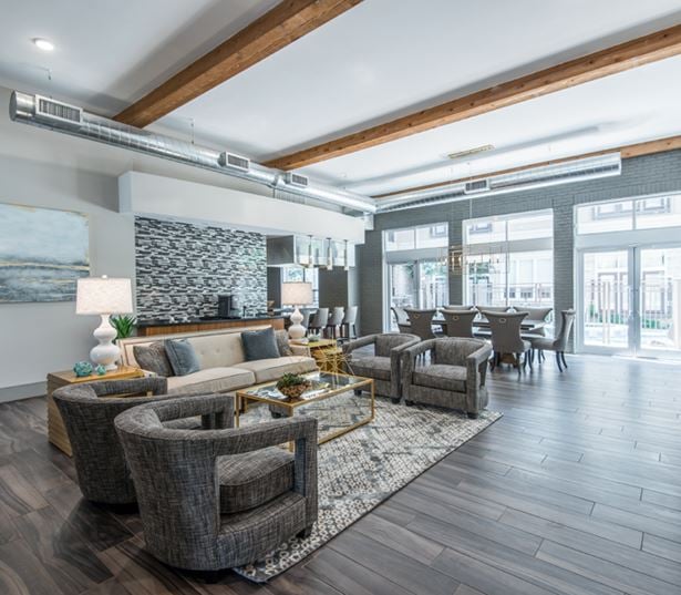 Downtown Denver apartments for rent - The Boulevard Apartments Resident lounge
