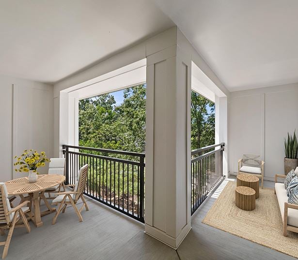 The Henslow Daniel Island - private patios and balconies - Charleston, SC Apartments