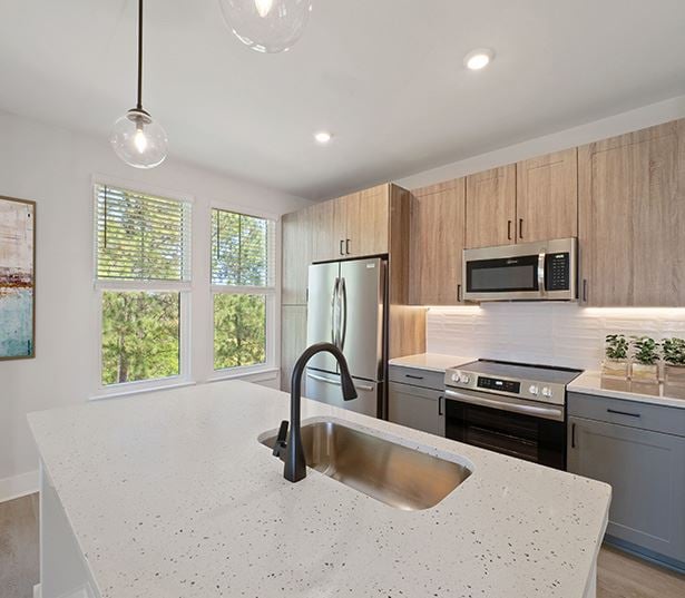 The Henslow Daniel Island - contemporary kitchens - Charleston Apartments