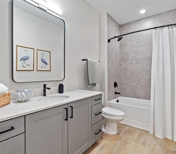 The Henslow Daniel Island - spa-styled bathrooms - Charleston Apartments