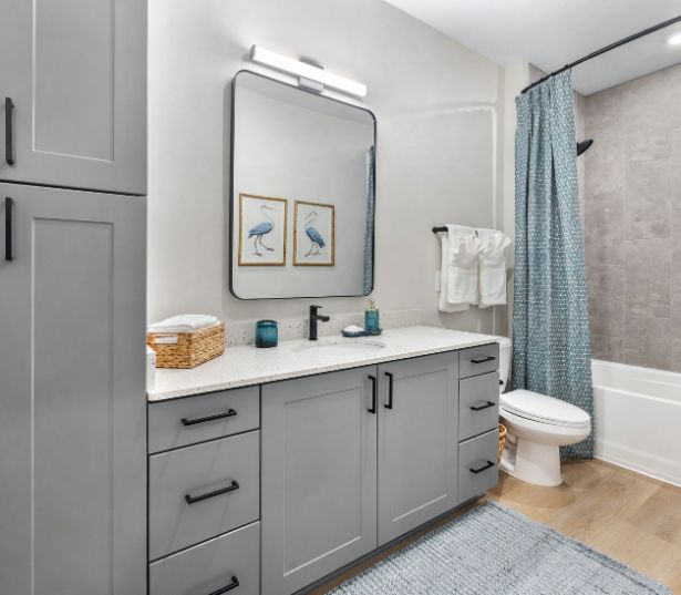 The Henslow Daniel Island - spa-styled bathrooms - Charleston Apartments