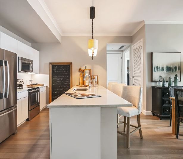 Atlanta, GA apartments in Chastain Park - The Residence Buckhead Atlanta wood flooring