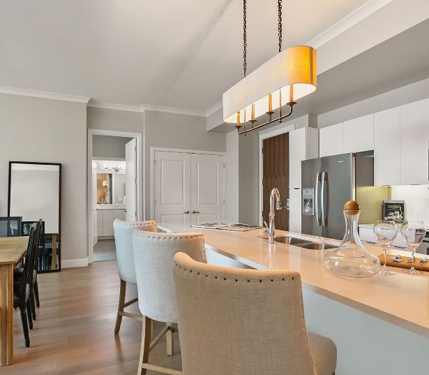 Peachtree Road apartments for rent - The Residence Buckhead Atlanta -Kitchen