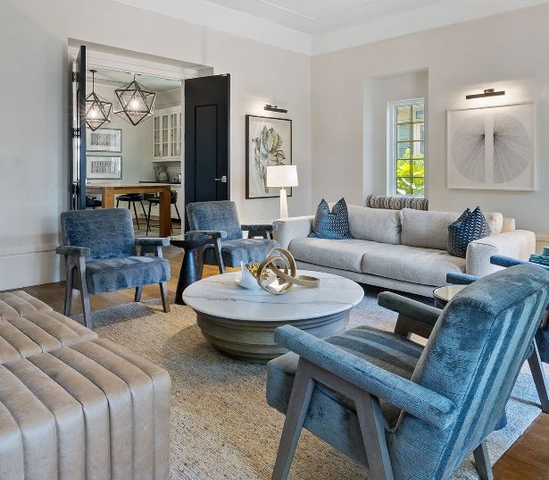 The Residence Buckhead Atlanta apartments for rent in Chastain Park - Mansion Living Room