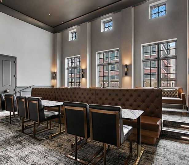 Penthouse apartments in Atlanta, GA - The Residence Buckhead Atlanta - business lounge