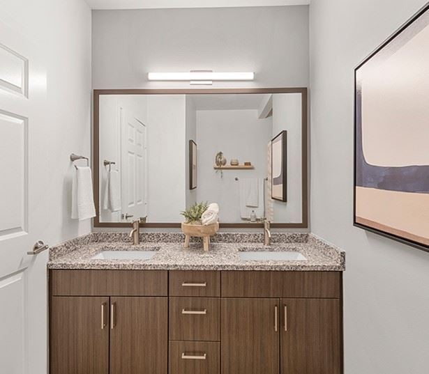 2 bedroom apartments in Issaquah - The Timbers at Issaquah Ridge - Bathroom