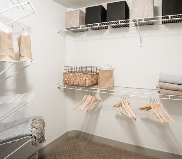 Ballpark Neighborhood Apartments Twentyone01 On Market Expansive Walk In Closets With Built Shelving