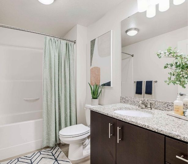 Beaverton OR Apartments For Rent near Nike - Victory Flats Full-size Bathtubs