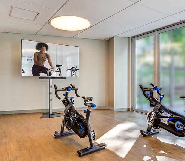Velo Forest Hills Apartments - Boston, MA apartments - spin studio