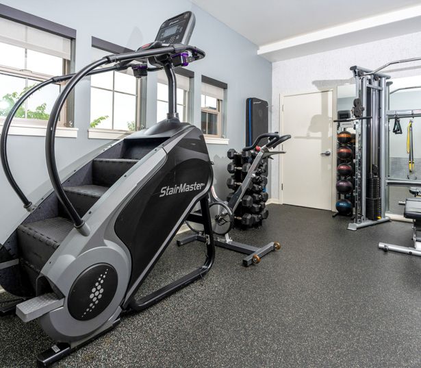 Victory Flats apartments for rent in Cedar Hills near Nike Headquarters - Fitness center