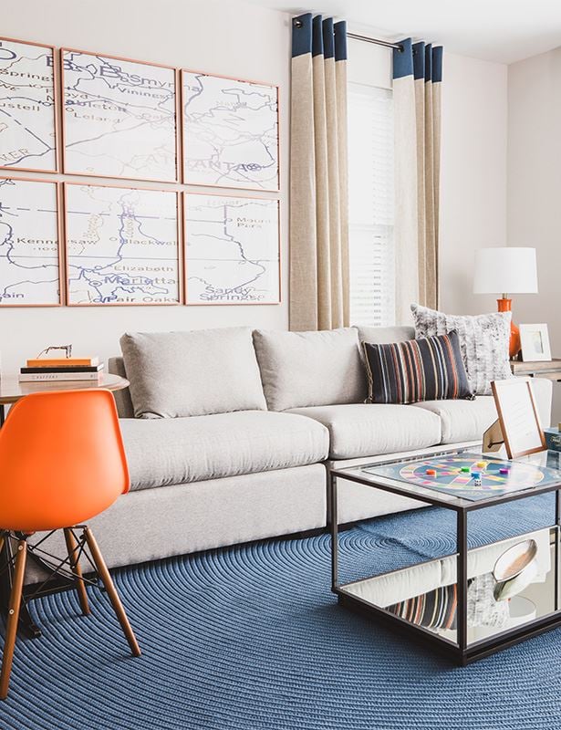 Apartments for rent in Atlanta, GA | Vinings Lofts and Apartments | model living room