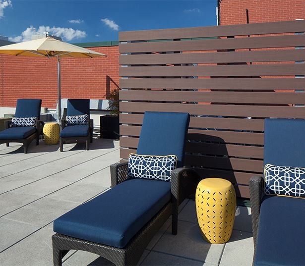 Zoso Flats - rooftop lounge - Arlington VA Rentals