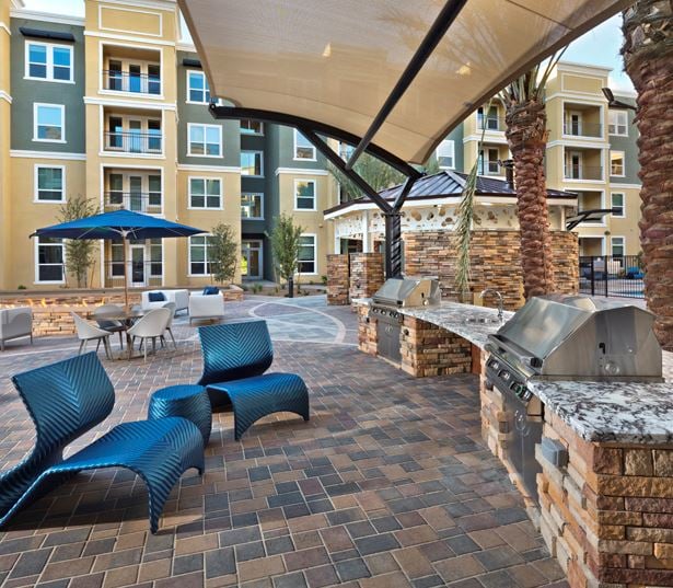 new apartments in phoenix - District at Biltmore grills