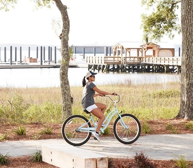 The Henslow Daniel Island - nearby trails - Charleston SC Townhomes
