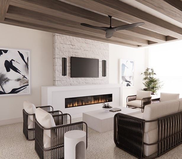 The Residence Peninsula Apartments in Tampa, FL - Breezeway