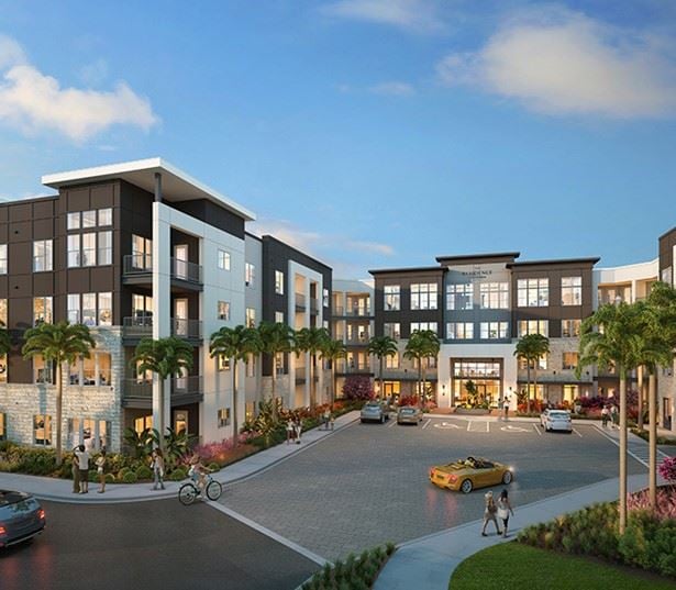 Old Tampa Bay Apartments for Rent - The Residence Peninsula - Entrance