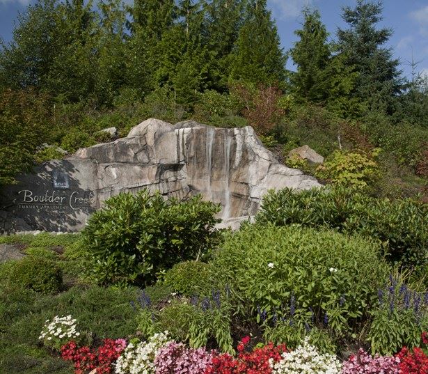 Apartments for rent in Sammamish WA - Boulder Creek Beautifully landscaped with water feature