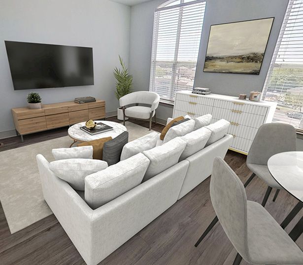 Richardson, TX Apartments - Brick Row - 01S2 Floor Plan Virtual Tour