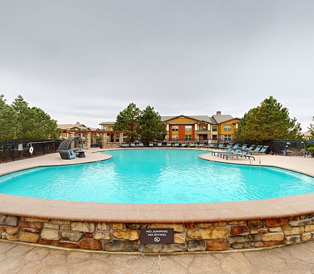 Aurora, CO Apartments - The Sanctuary at Tallyn's Reach - Pool Virtual Tour