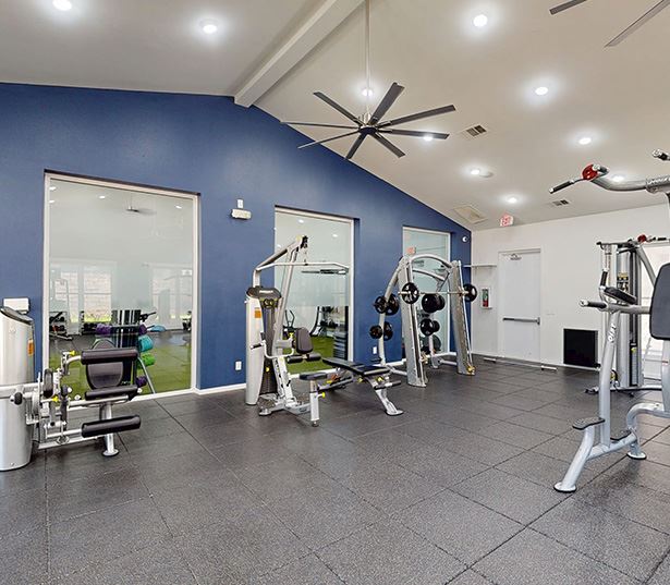 Pet-friendly Apartments in Austin - Settler's Ridge - Fitness Center Virtual Tour