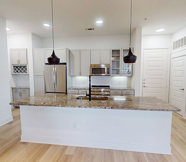 2 Bedroom Apartments in Dallas - Strata Apartments Knox Henderson - Upgraded B4 Floor Plan Virtual Tour