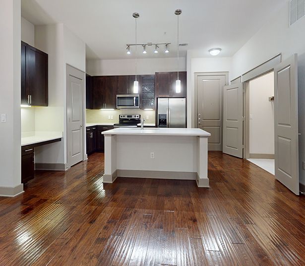 Icon at Ross Apartments in Dallas Arts District - 22F3B Floor Plan Virtual Tour