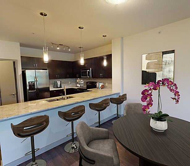 Austin apartments for rent - The Addison Apartments Oak I Floor Plan