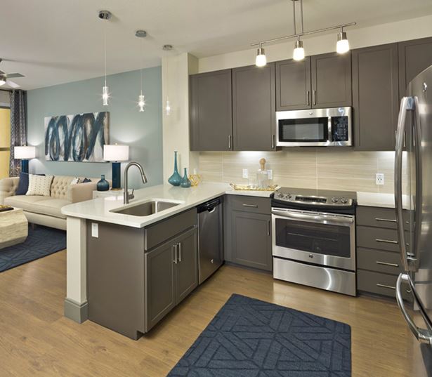 Phoenix, AZ Apartments - District at Biltmore - 755 SF Floor Plan 3D Tour