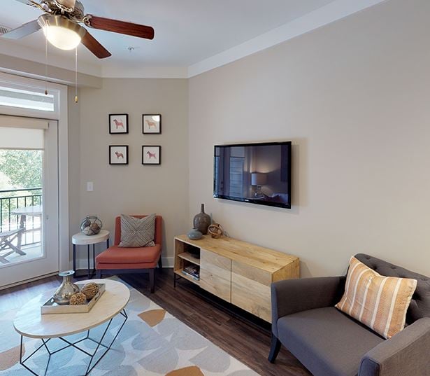 Apartments near Crabtree Mall - Raleigh, NC - Marshall Park Apartments & Townhomes - Abbott Floor Plan