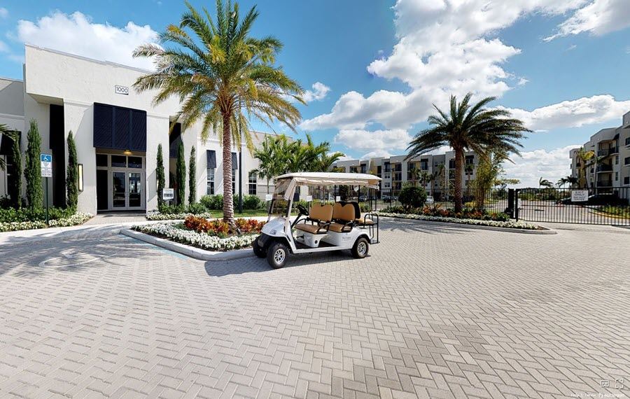 The District Boynton - Apartments near West Palm Beach - community entrance virtual tour