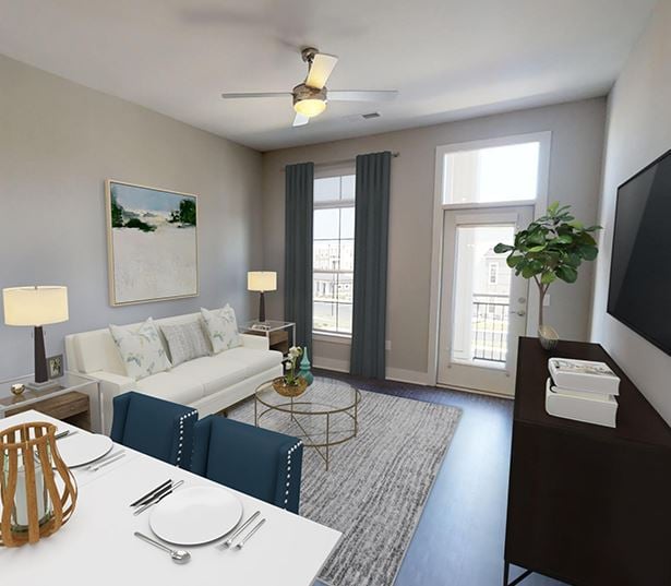 Charlotte, NC Apartments for Rent - The Links Rea Farms - Estancia Floor Plan