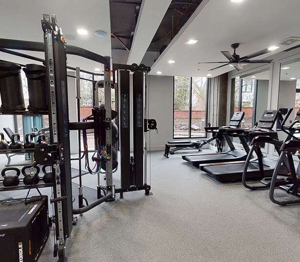 Clarendon Courthouse Arlington Apartments - Zoso Flats - Fitness Center Virtual Tour